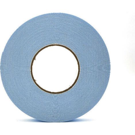 Adhesivo de doble cara extra fuerte 15 mm x 20 m Adhesivo de doble cara extra fuerte para proteger el interior y exterior Adhesivo de doble cara- (1/5)