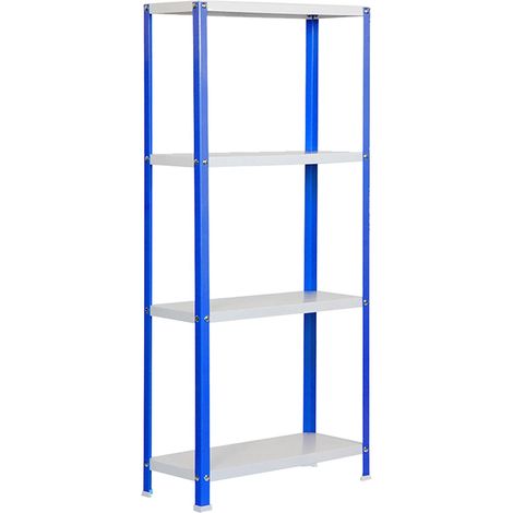Simonrack Simonhome Classic Plus 4/300 Blau und Weiß Regalsystem