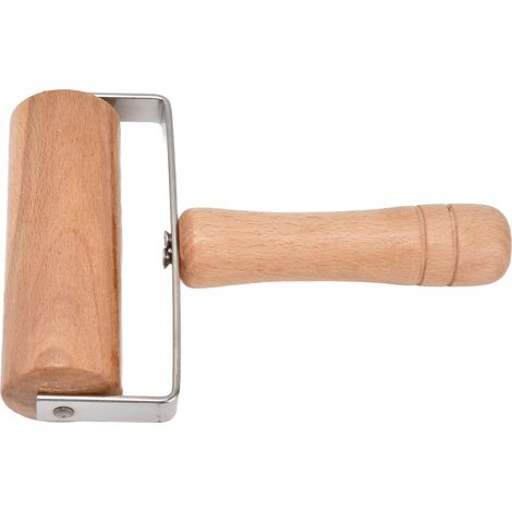 Pizzaroller Multifunktional Feinpolieren Glattere Oberflächen Praktischer Pizzaroller aus Holz für Backwaren und Bäckereien (1/5)