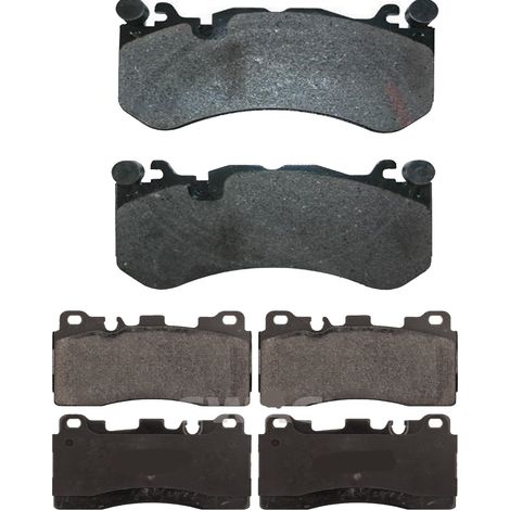 KIT PASTIGLIE FRENO ANTERIORI E POSTERIORI compatibile con MINI CLUBMAN (F54) / PASTIGLIE FRENANTI AUTO OEM P 06 092  P 06 097,P 06 094 / SOSTITUZIONE DIRETTA / BASSA POLVERE / SILENZIOSO