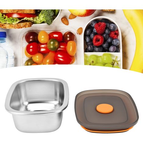 Boîte de conservation rapide pour aliments, boîte à bento à fruits de qualité alimentaire, boîte de rangement hermétique spécifique au réfrigérateur C, boîte de conservation Tianxiang : 250 ml (1/5)