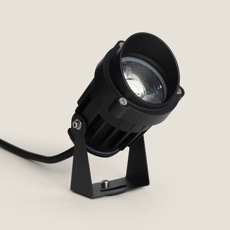 Faretto LED per Esterni con Picchetto Zen 3000K Nero Bianco Caldo 12 W (1/5)