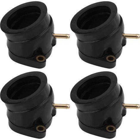 Couet de collecteur en glucides, 4pcs Huile résistant au carburateur Joix de botte lourde pour le remplacement de la moto FZS1000 FZ-1 Fazer 2001-2005 (1/5)