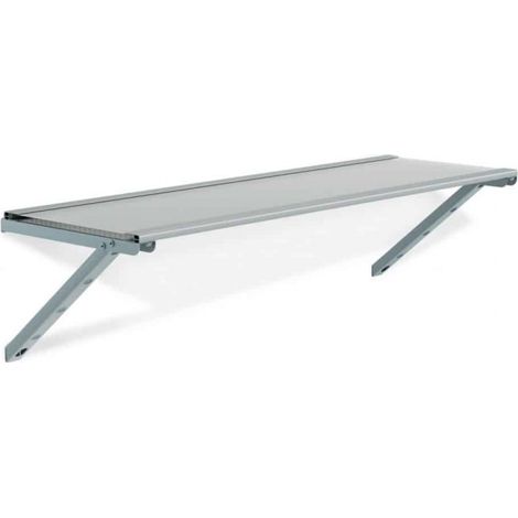 Utility Shed Shelf Kit - Polycarbonate - L104 x W34.7 x H26.5 cm