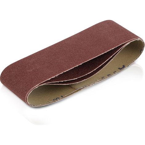 KREATOR Lot de 3 bandes de ponçage - grain 120 - 75 x 533 mm (1/2)
