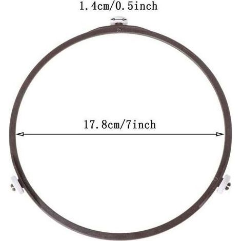 Support Plateau Tournant Four à Micro-ondes 17,8 Cm De Diamètre 1,4 Accessoires Micro Ondes Universel Anneau Pour En Verre (1/3)
