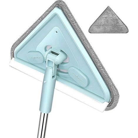 Mopa triangular limpieza mango largo multifunción techo pared ventana 1 pieza