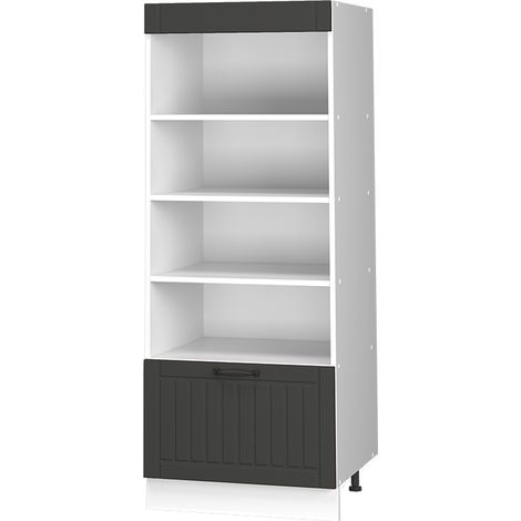 Küchenregal Fame-Line, Dunkelgrau/Weiß, 60 cm, Vicco (1/5)