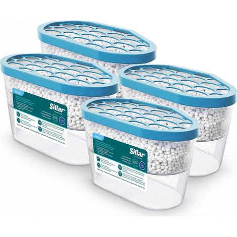 Absorbeur d'Humidité Granulés 4 x 300 g Sans Parfum (1/5)
