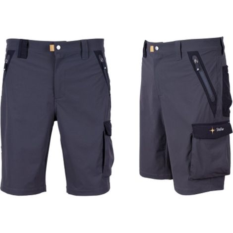 BERMUDA STELLAR NYLON KUMA GRIGIO TG.XXL