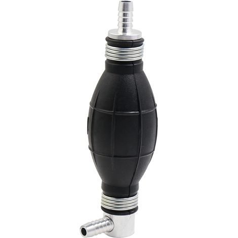 Ampoule Amorçage Manuel Pompe Essence Vide Bateau-Voiture Aluminium, Noir, 8 Mm, Carburateur, Moteur Hors-Bord, Vanne Unidirectionnelle, Systèmes Basse Pression, Connecteur Renforcé (1/5)