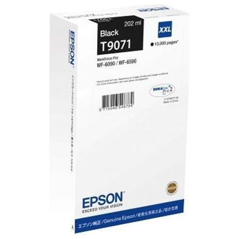 Cartucho Epson T9071 XXL Negro WF-6590