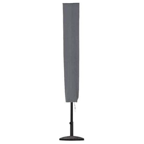 BARKBUSTERSHousse de Parasol, Housse de Parasol de Jardin 153 x 30 x 30 cm Tissu Oxford 600D imperméable Revêtement PVC, Gris (1/5)