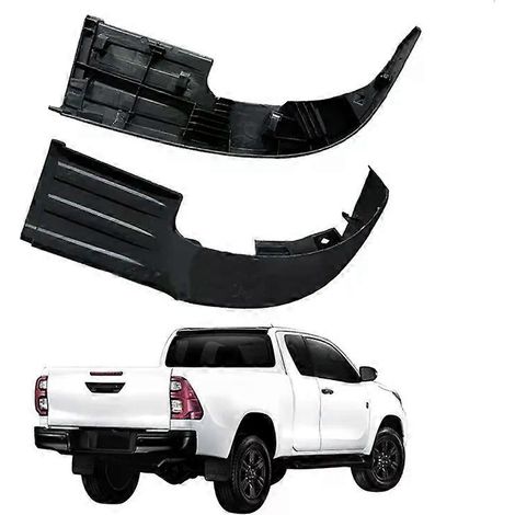 Plaque de marchepied de pare-chocs arrière pour Toyota Hilux SR5 Revo Rocco Pickup 4x2 4x4 - Coin de pare-chocs arrière - JXLGV (1/4)
