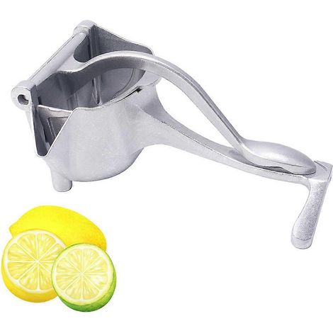 Presse-agrumes manuel en alliage d'aluminium, presse-citron manuel avec poignée ergonomique, pour oranges, agrumes, citrons verts et pamplemousses (1/5)