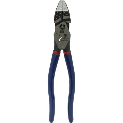 Outils et équipement Pince coupante latérale à effet de levier élevé de 22,9 cm - Extracteur de ruban de poisson et pince à sertir avec poignée de trempage (1/3)