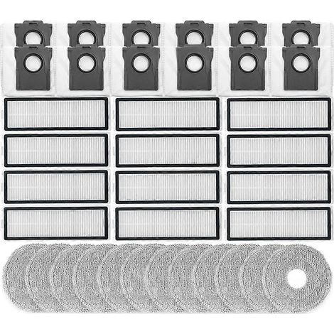Pour Cecotec Conga X100/X100 X - Treme, JONR X1 Max, Everybot Q11, Deerma X80 Ultra/X90 Ultra pièces brosse filtre Lavage Sacs (1/5)