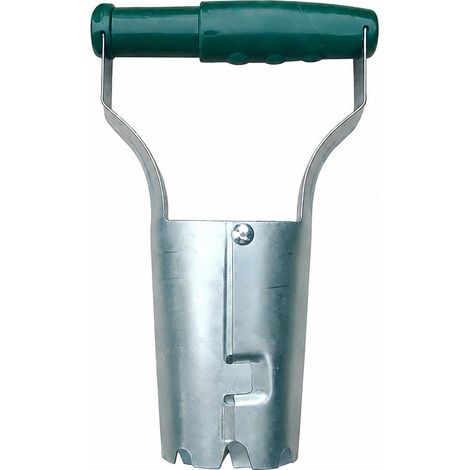 Outil de semis de jardin, appareil de creusement de trous et de repiquage, creusement du sol, enlèvement de semis, repiquage de semis vert foncé (1/5)