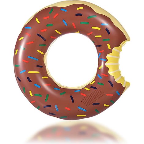 70/90/120cm Bouée Piscine Donuts Enfant Adultes,Anneau de Natation Gonflable,Bouée de Natation Doughnut PVC Bouée Piscine pour Adolescents Garçons Filles Les Fêtes D'été sur La Plage et La Piscine (1/5)