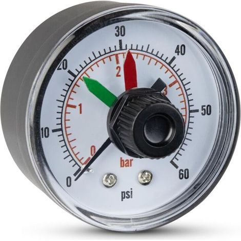 Replacement pressure gauge for certain Hayward DE filters, sand and cartridge filters, ProGrid DE, XStream and SwimClear (190059). (1/3)
