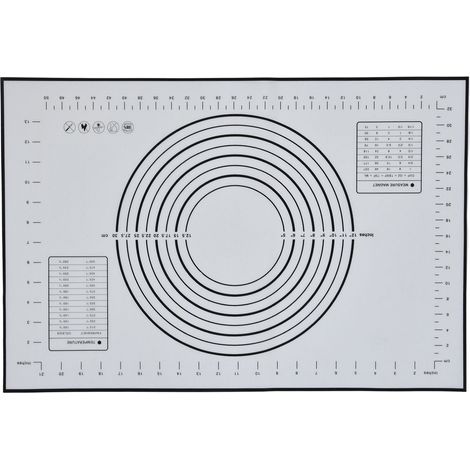 Silikon-Backmatte mit Fiberglas, 61 x 41 cm, dick und langlebig für den Backofen (1/5)