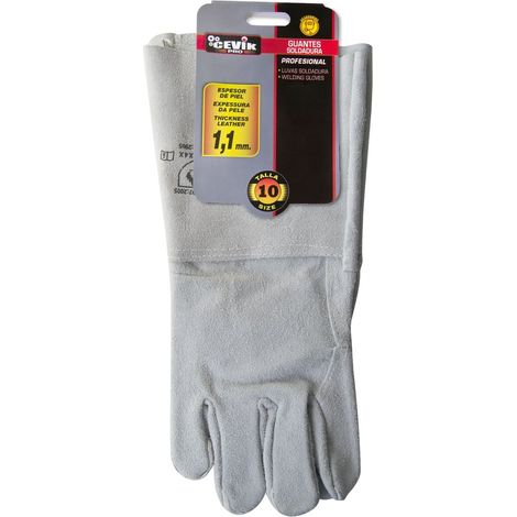 GUANTE SOLDADOR SERRAJE T-10 CEVIK CP-085R (1/2)