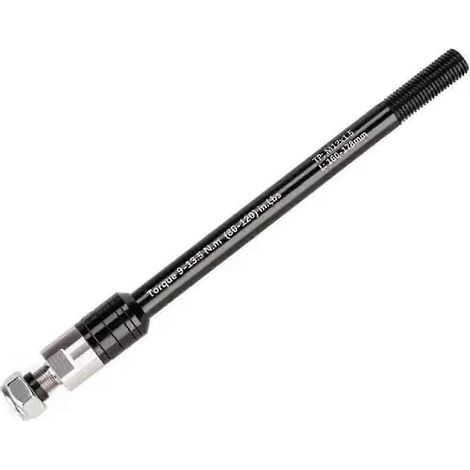 Adjustable thru-axle adapter for road bike trailers, for 12mm thru-axles, M12x1.5mm bicycle accessory (1/5)