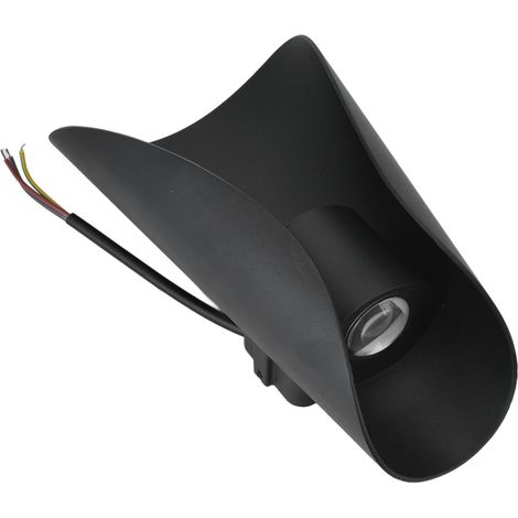 Luminaire mural LED moderne minimaliste 6W lumière chaude 3000-3500K pour cour extérieure terrasse couloir AC85-265V. (1/5)