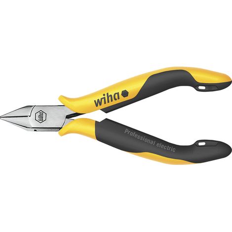 Wiha Tronchese Professional ESD Testa larga, a punta, con taglio 115 mm, 4 1/2" (26816) (1/2)