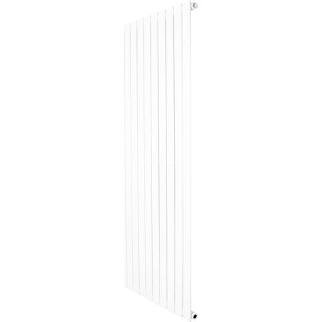 Radiatore Verticale Design Piatto Colonna Singola Bianco 1600x700 mm (1/5)
