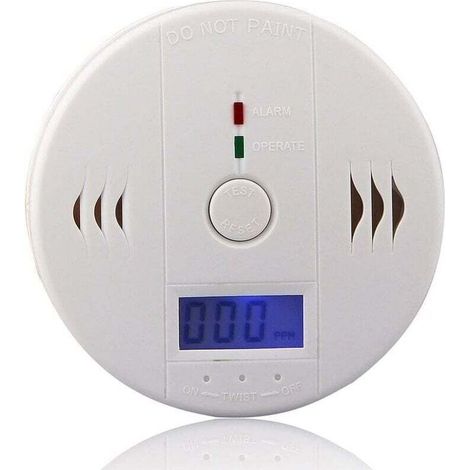 Détecteur de monoxyde de carbone avec affichage LED / capteur électronique, Détecteur d'alarme de monoxyde de carbone (1/5)