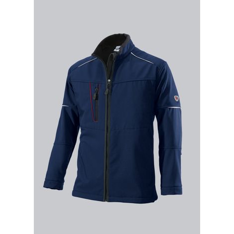 BP Softshell-Arbeitsjacke, nachtblau, Gr. XL (1/3)