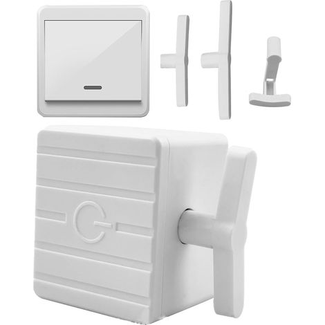 Interrupteur mural intelligent à bouton-poussoir automatique Bouton intelligent pour interrupteur d'éclairage automatique, interrupteur mural, sonnette de porte, éclairage de porte