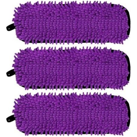 Lot de 3 tampons de rechange réutilisables compatibles avec Swiffer PowerMop, tampons en microfibre pour balai pulvérisateur Swiffer 15', tampons PowerMop lavables utilisés pour les planchers d (1/5)