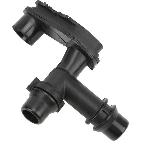 Connecteur de tuyau d'eau de refroidissement de radiateur 17111707817 ABS noir de remplacement pour E46 série 3