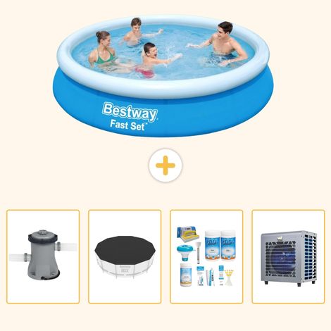 Bestway Bestway Fast Set Ronde - 366x76 cm - 5-pièces S264 (1/5)