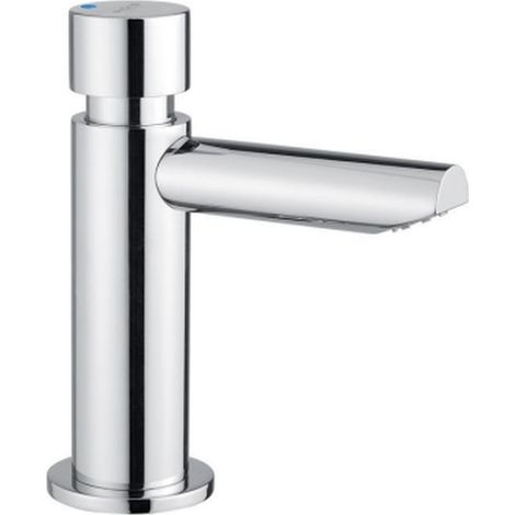 Waschtischarmatur mit Zeitschaltfunktion, Chrom-Oberfläche – Idral Minimal 800.10 (1/5)