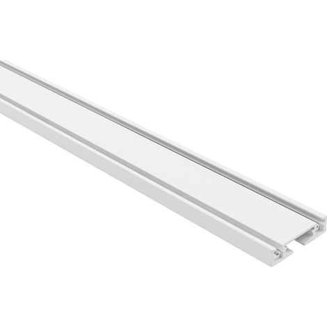 Carril magnético de superficie de 1 m, 48 V CC, blanco, tipo SLIM TRACK A  1 m (1/5)