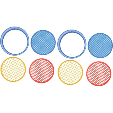 6 Ensembles Tamis de Sol Outils Jardinage Outils de Jardinage Accessoire de Jardinage Tamis Jardin crépine de Sol Manuelle Outil de tamisage pour Le Jardin Plastique (1/5)