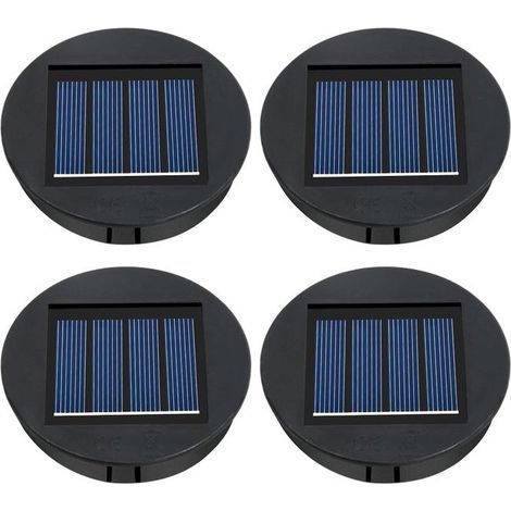 Replacement lampshades for solar lamps and solar panel lanterns, pack of 4, 8 cm. (1/5)