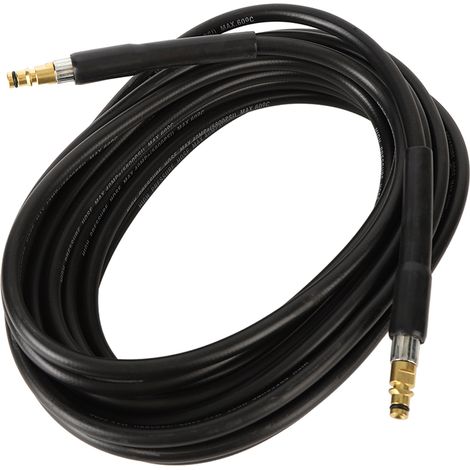 Tuyau déboucheur flexible caoutchouc 5800 PSI pour nettoyeur haute pression 10 m (1/5)