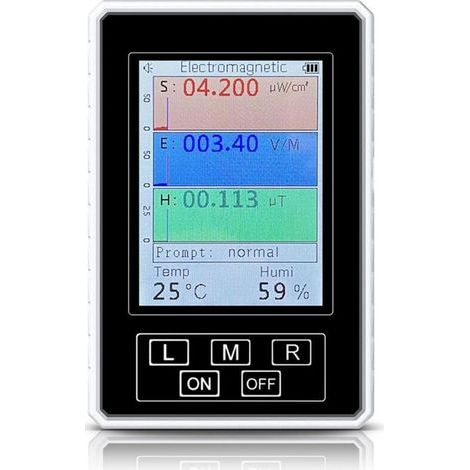 Compteur de détecteur de rayonnement nucléaire Professionnel de Haute précision, détecteur de radioactivité, testeur de données Beta Gamma X Ray,  en marbre pour Les inspections EMF,de DEBUNS