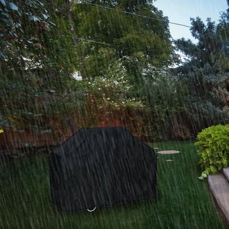 Housse de Protection Barbecue Bâche Barbecue Imperméable Epaisse Anti-UV Anti-poussière Anti-humidité en Polyester(145 x 61 x 117cm) (1/4)