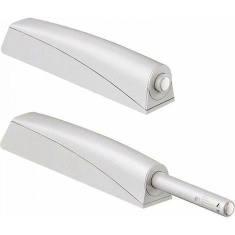 ZVD 2pc Push to Open Amortisseur Porte Placard 2 Pièces Loquet Magnetique Push Open Poussoir Placard Fermeture Magnétiques pour Armoire Systeme Push (1/4)