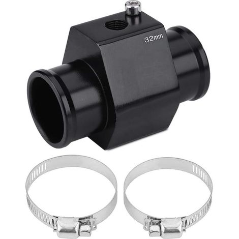 LaBlanc - Sensor de temperatura del agua, adaptador para manguera de agua de coche, sonda de temperatura, junta del radiador (32 mm)