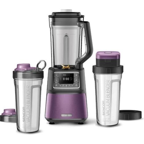Licuadora SENCOR 7873 SERIES SET 8 Laminas Titanio 1500W Púrpura (1/5)