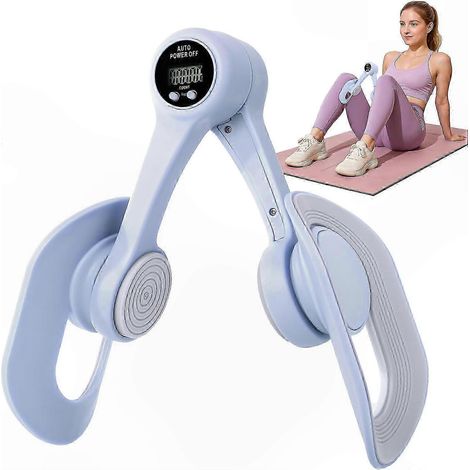 Appareil de tonification des cuisses avec compteur d'affichage, renforçant le plancher pelvien et l'intérieur des jambes, outil d'exercice de Kegel pour l'entraînement des fessiers et des cuisses (1/5)