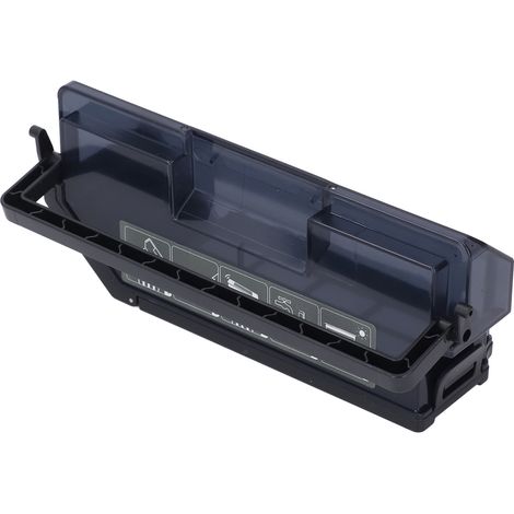 Depósito de polvo de repuesto para la aspiradora robot Turbo Omni T10 X1 – ABS, negro, gran capacidad, 162 g (1/5)