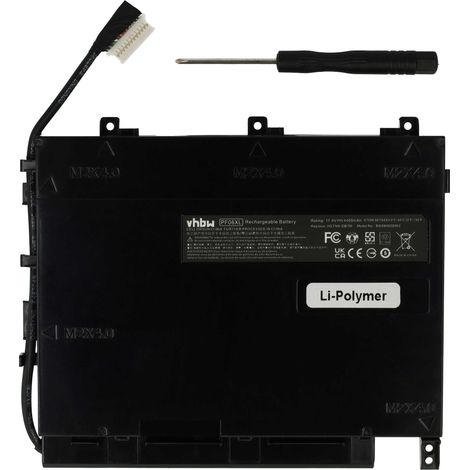 vhbw Akku kompatibel mit HP Omen 17-W106NF, 17-W105NO, 17-W105NF, 17-W106NA, 17-W105UR, 17-W105TX, 17-W104TX Notebook (4400 mAh, 11,4 V, Li-Polymer) (1/5)