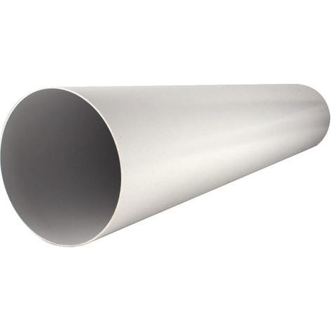 Ventilation duct Ø 150 mm Length 1 m Durable plastic Round tube Indoor air exhaust (1/5)